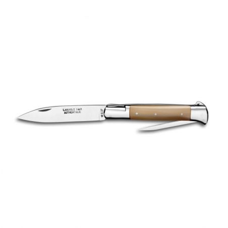 Laguioles Laguiole Droit 12 cm 2 pièces 2 mitres POINCON INOX