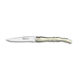 Laguiole Aile de Pigeon 12 cm Plexi façon Corne