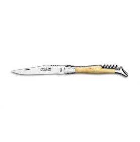 Laguiole Marianne 12 cm 2 pièces 2 mitres Bouleau Norvégien