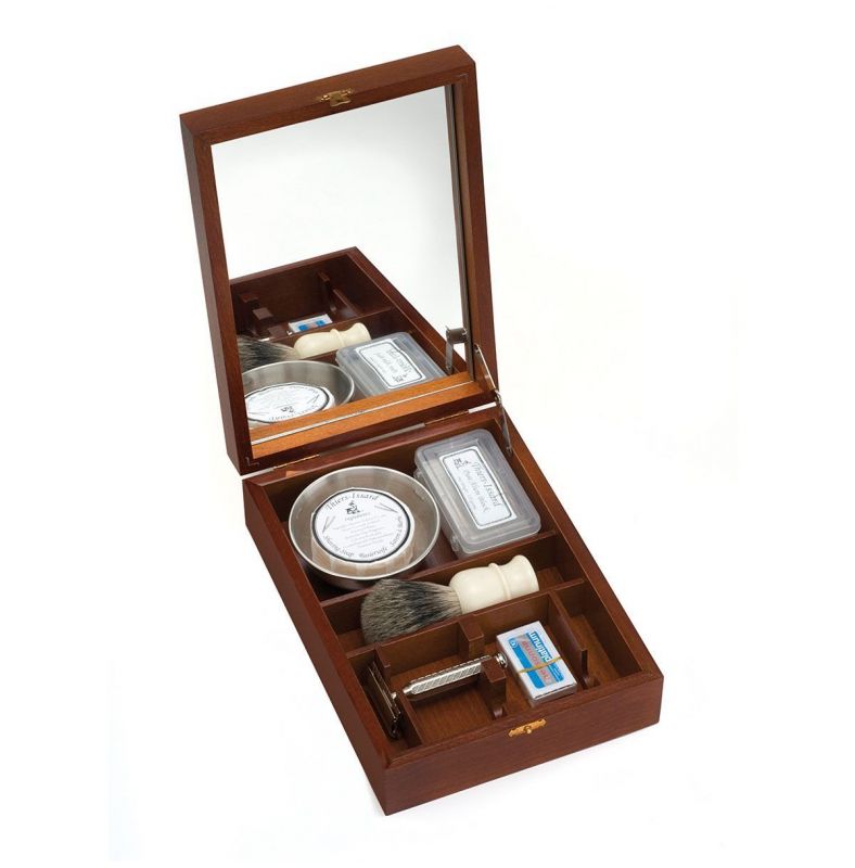 Razors accessories Historical wooden safety razor box 1 Razors accessories Historical wooden safety razor box 1