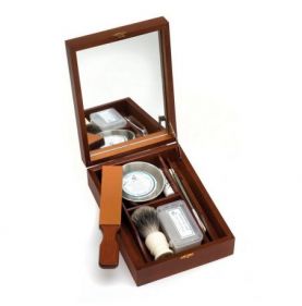 Razors accessories Historical wooden straight razor box 4