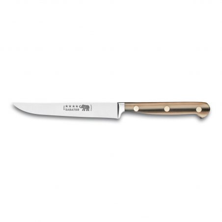 Professional knives SABATIER**** Couteau steak 13cm mitre carrée