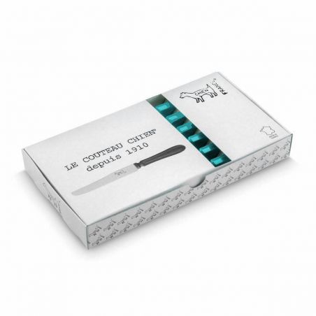 Chien ® copy of CHIEN MANCHE ROUGE X 6 dans boite blanche imprimée
