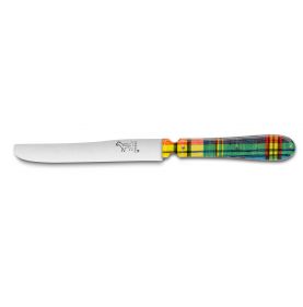 Shop CHIEN® knife real madras fabric resin inlay