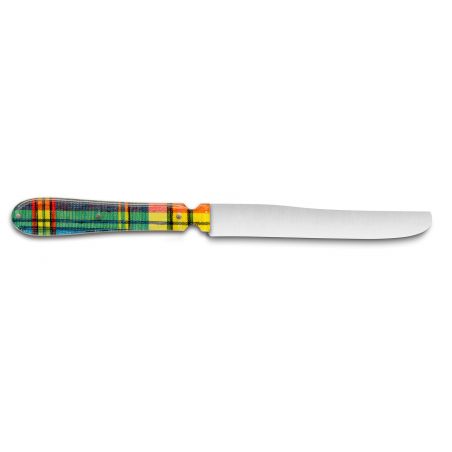 Shop CHIEN® knife real madras fabric resin inlay