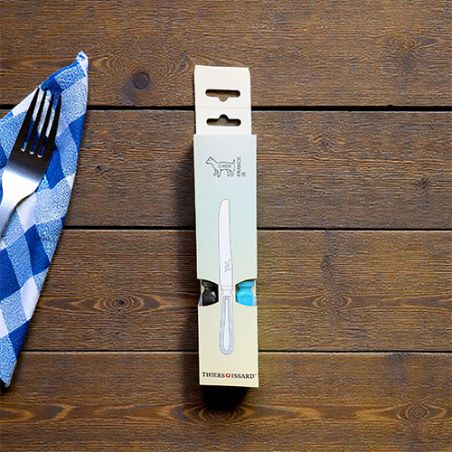 Chien ® 2 x chien® knives stainless steel blade Z40C13 in a printed cardborard box