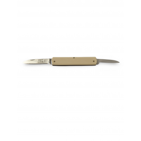 Couteaux fermants La Navette lame carbone XC75 2 pièces
